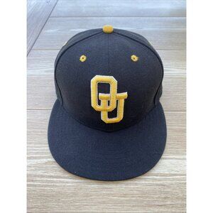 Oklahoma Sooners Hat Cap Mens 59 Fifty New Era Boomer OU Fitted  7 1/4